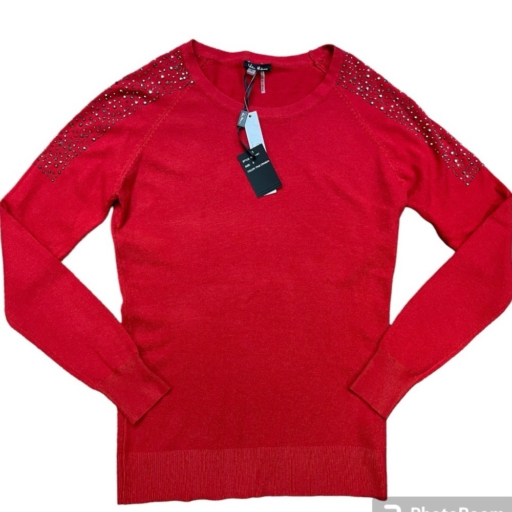 Embellished Res Sweater by Lush NWT